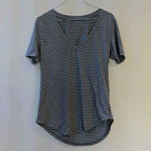 Lululemon striped tshirt